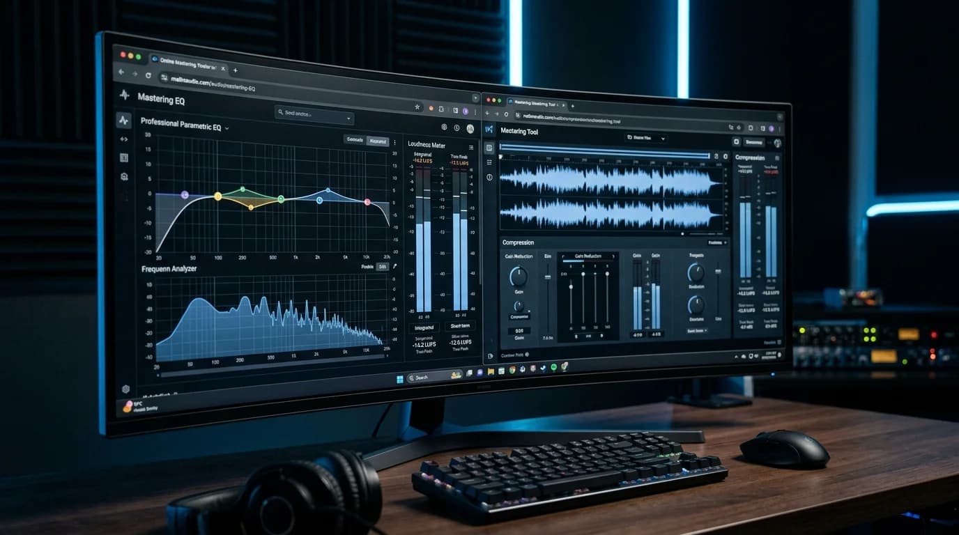 Best Online Mastering Tools Compared [LANDR vs eMastered vs DeckReady 2026]